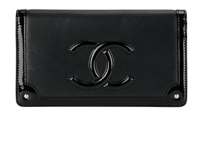 Chanel CC Logo Wallet, front view